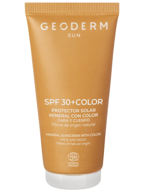 GEODERM PROTECTOR SOLAR NATURAL SPF30 CON COLOR 50ML