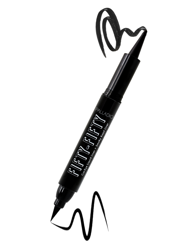 PALLADIO DELINEADOR LÍQUIDO PARA OJOS FIFTY-FIFTY 2.5ML