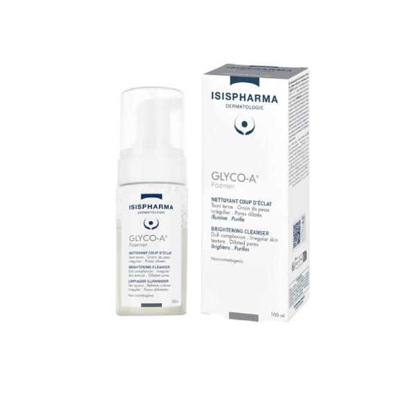 ISISPHARMA GLYCO-A FOAMER LIMPIADOR ILUMINADOR 100ML - Imagen 2