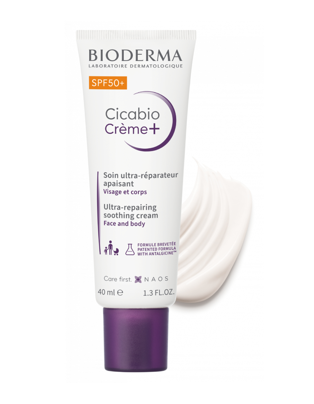 BIODERMA CICABIO CREMA REPARADORA SPF 50+ 40ML