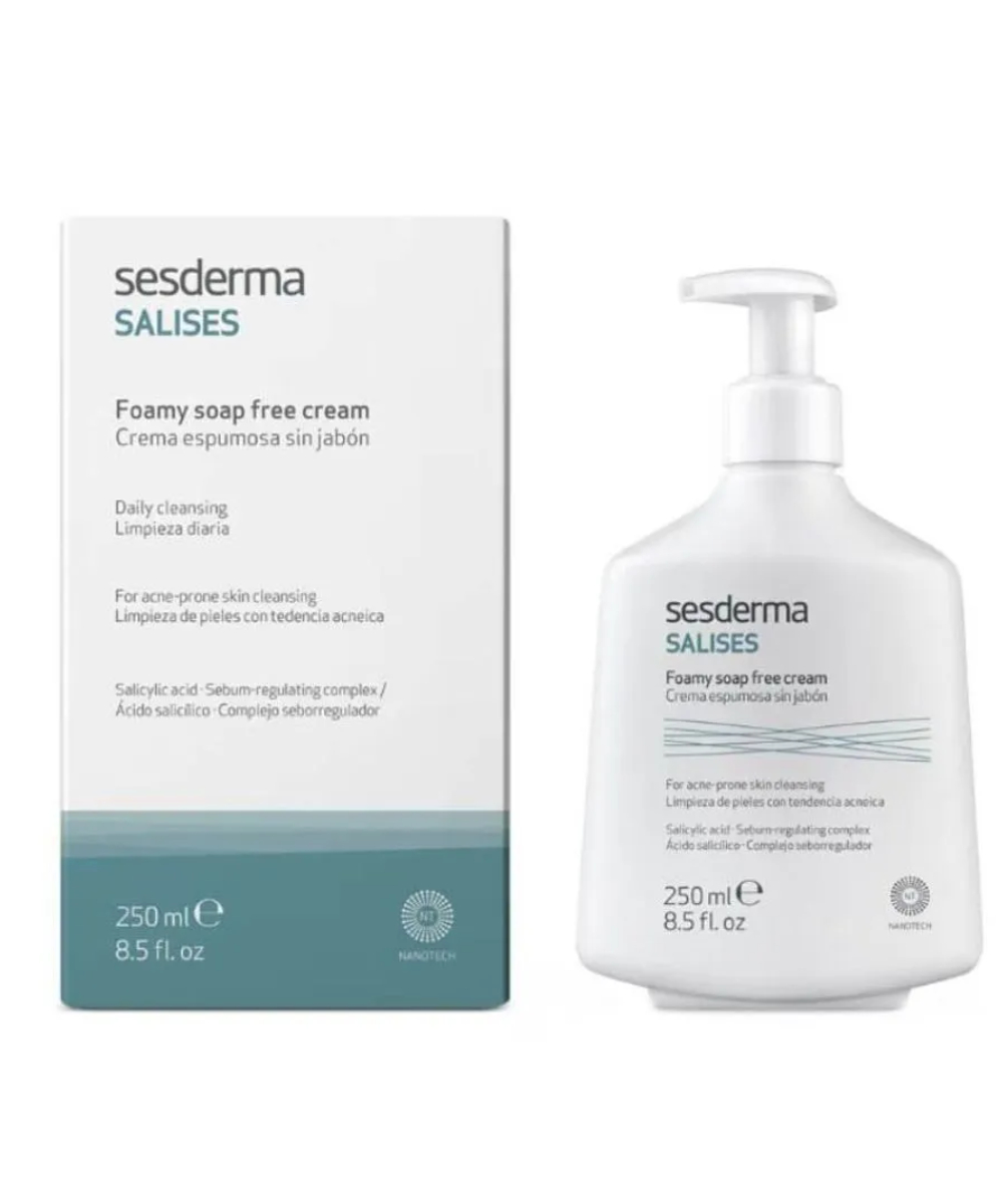 SESDERMA SALISES FOAMY SOAP FREE CREAM 250ML