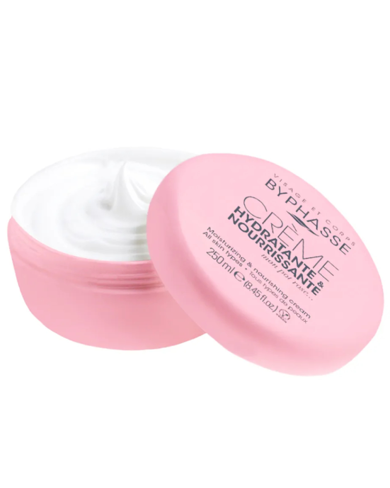 BYPHASSE CREMA HIDRATANTE Y NUTRITIVA CARA Y CUERPO 250ML