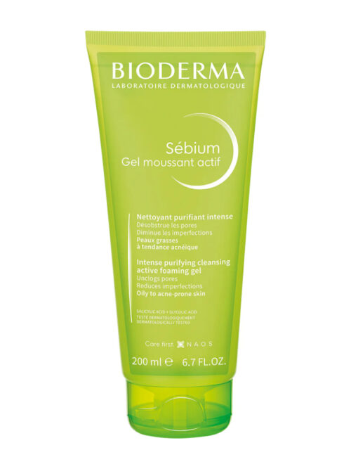 BIODERMA SÉBIUM GEL MOUSSANT ACTIF 200ML