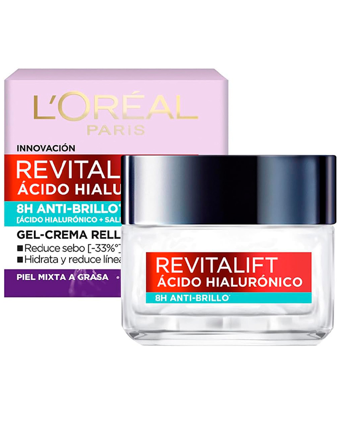 LOREAL CREMA FACIAL REVITALIFT ÁCIDO HIALURÓNICO DÍA 50ML