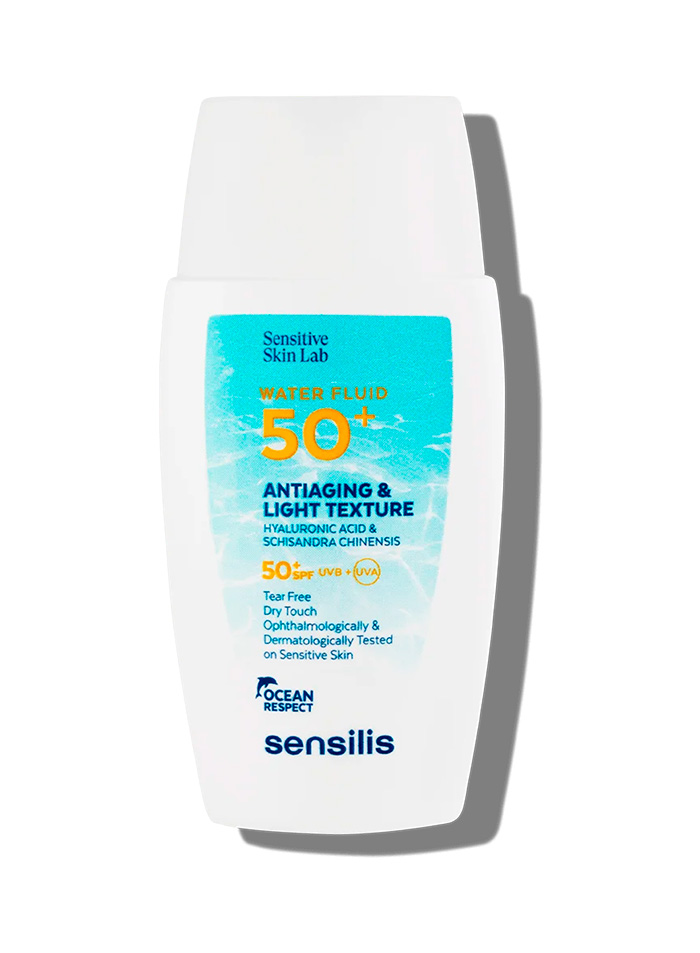 SENSILIS WATER FLUID SPF50+ FLUIDO FOTOPROTECTOR ANTIEDAD 40ML