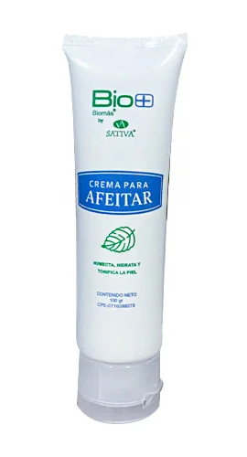 BIO+ CREMA PARA AFEITAR MENTOLADA 100GR