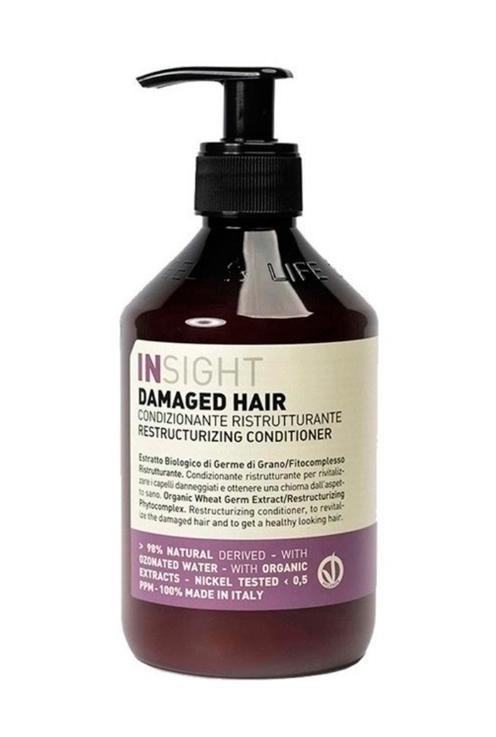 INSIGHT CLEAN BEAUTY ACONDICIONADOR DE REESTRUCTURACIÓN DEL CABELLO DAÑADO 400ML