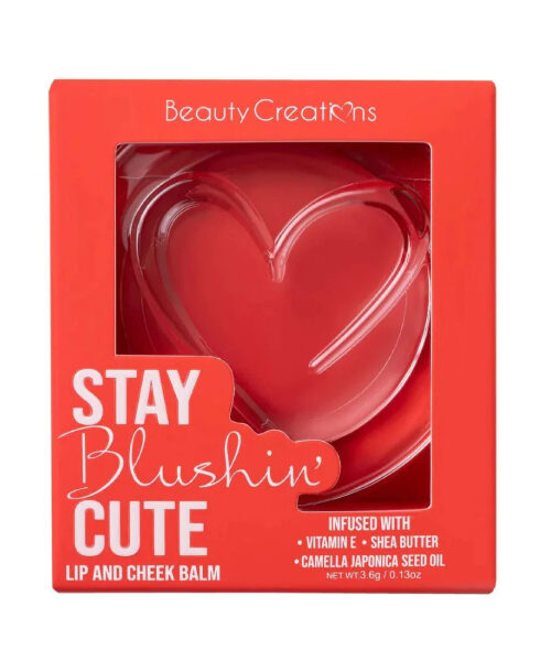 BEAUTY CREATIONS STAY BLUSHING CUTE BÁLSAMO PARA LABIOS Y MEJILLAS 3.6G - B04 NEVERENDING