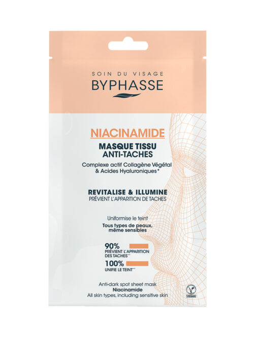 BYPHASSE MASCARILLA TISSU ANTI-MANCHAS NIACINAMIDA SKIN BOOSTER 18ML