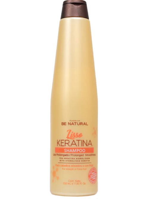 BE NATURAL LISSO KERATINA SHAMPOO 350ML