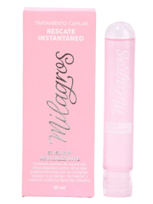 MILAGROS TRATAMIENTO CAPILAR RESCATE INSTANTANEO AMPOLLETA ELIXIR 30ML