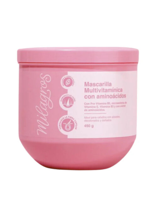 MILAGROS MASCARILLA MULTIVITAMINICA CON AMINOACIDOS 450G