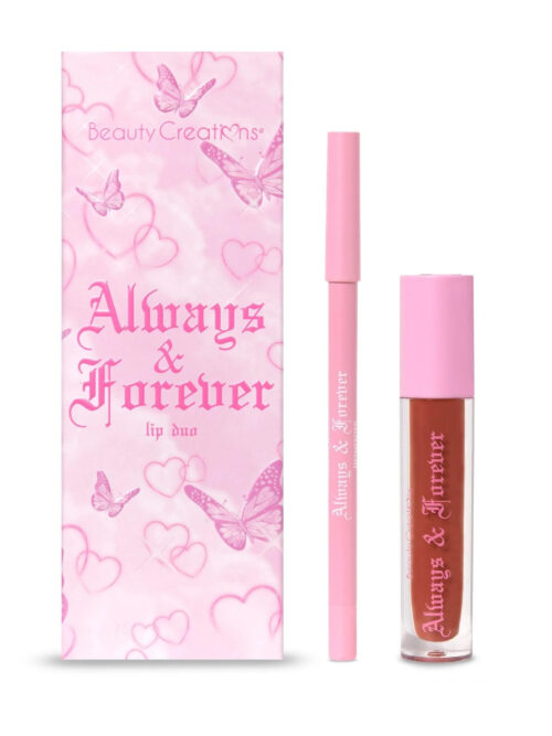 BEAUTY CREATIONS ALWAYS & FOREVER LIP DUO