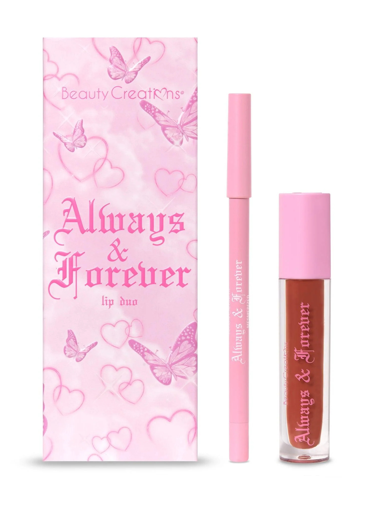 BEAUTY CREATIONS ALWAYS & FOREVER LIP DUO