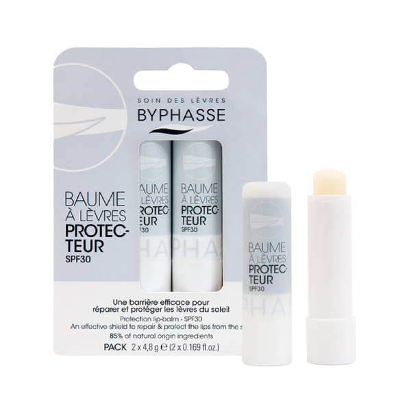 BYPHASSE DUO DE BÁLSAMOS LABIALES HIDRATANTES CON SPF30