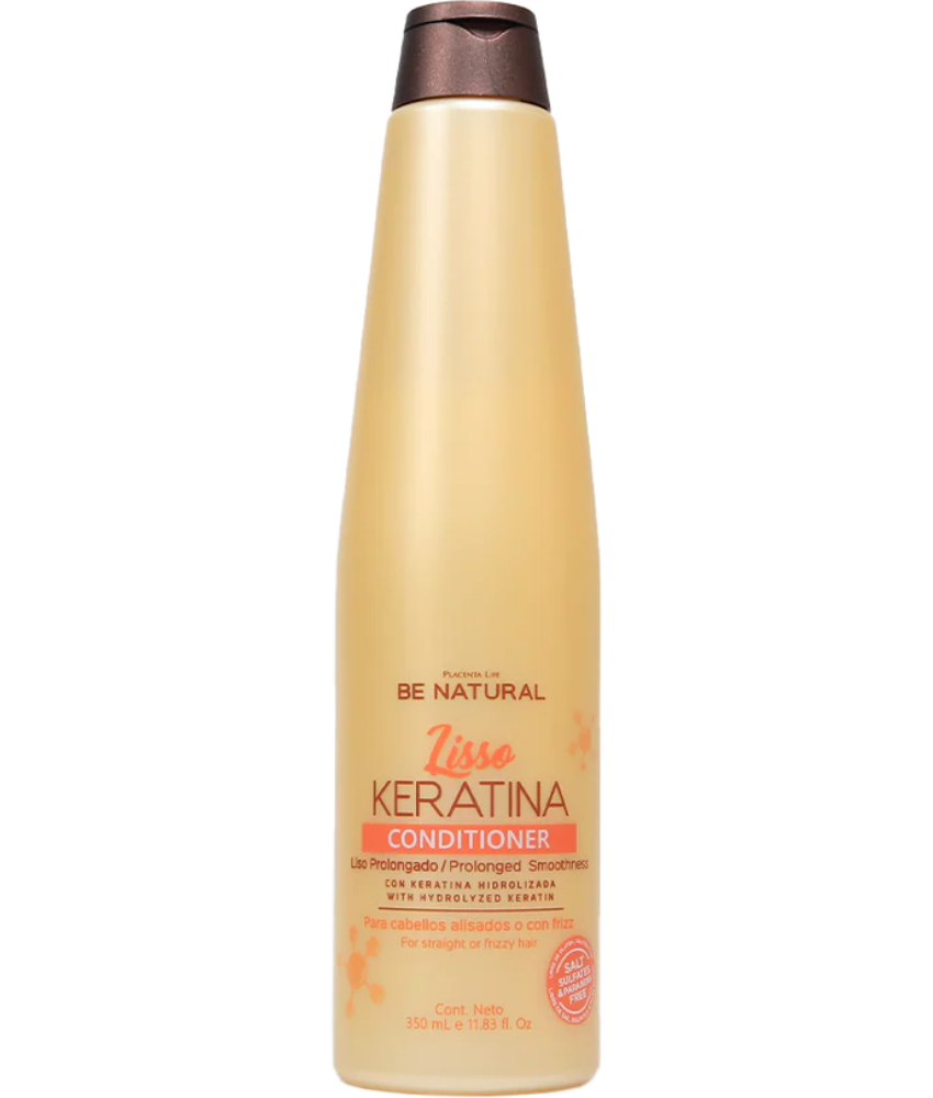 BE NATURAL LISSO KERATINA ACONDICIONADOR 350ML