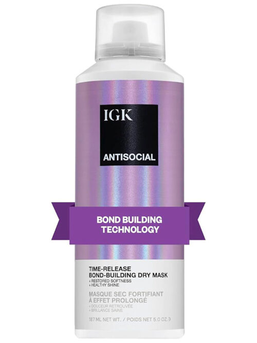 IGK ANTISOCIAL OVERNIGHT BOND BUILDING MASCARILLA CAPILAR SECA 147ML