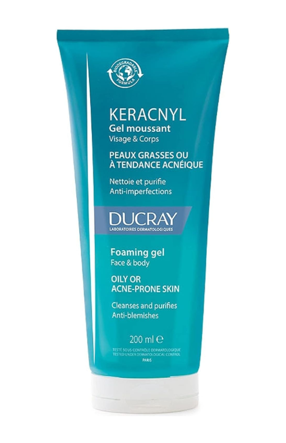 DUCRAY KERACNYL GEL LIMPIADOR 200ML