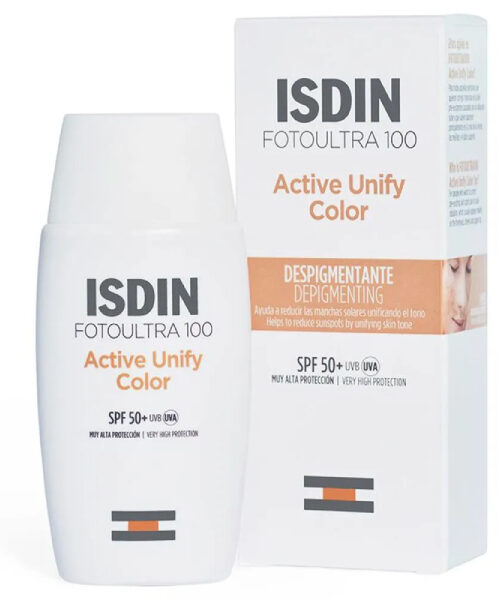ISDIN PROTECTOR SOLAR ACTIVE UNIFY COLOR FLUID 50ML