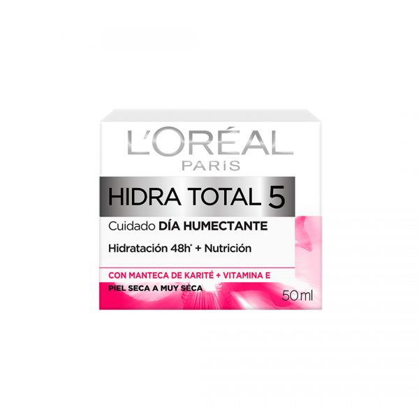 LOREAL CREMA FACIAL HIDRA TOTAL 5 DÍA HUMECTANTE 50ML - Imagen 2