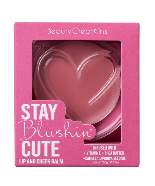 BEAUTY CREATIONS STAY BLUSHING CUTE BÁLSAMO PARA LABIOS Y MEJILLAS 3.6G - B03 SHE`S GOT IT