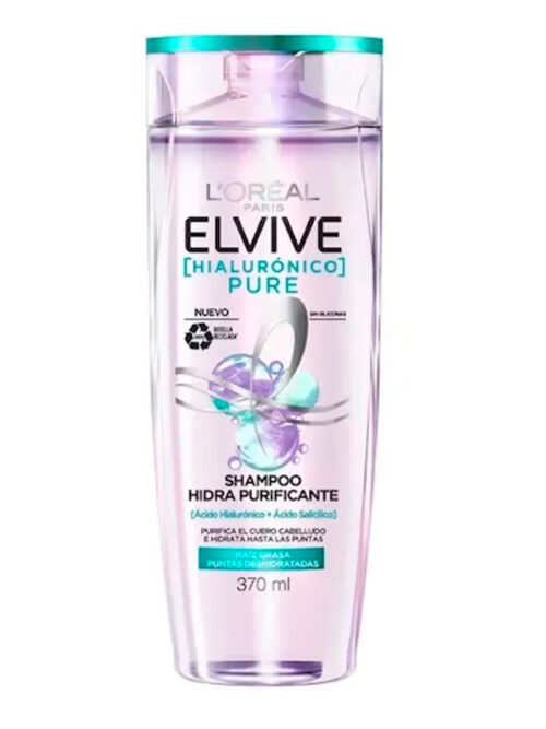 ELVIVE SHAMPOO HIALURONICO PURE 370ML