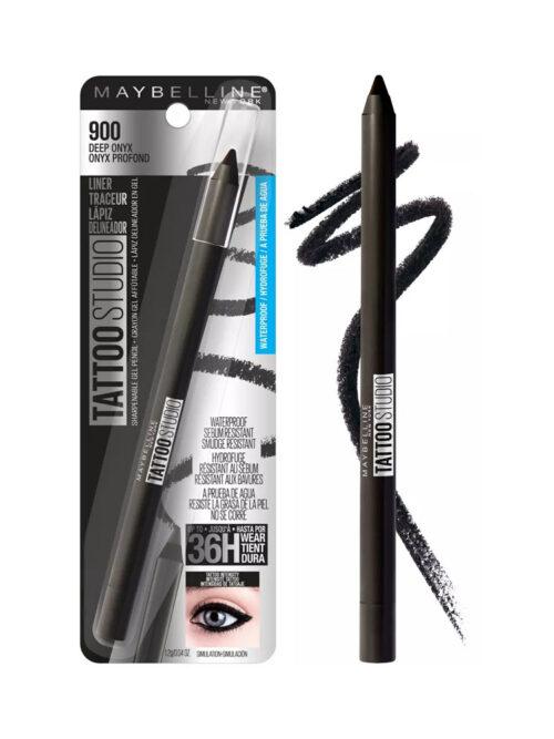 MAYBELLINE TATTOO STUDIO SHARPENABLE GEL PENCIL WATERPROOF EYELINER 12G