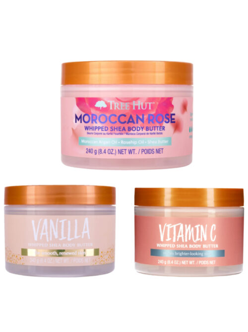 TREE HUT MOROCCAN ROSE WHIPPED BODY BUTTER 240G