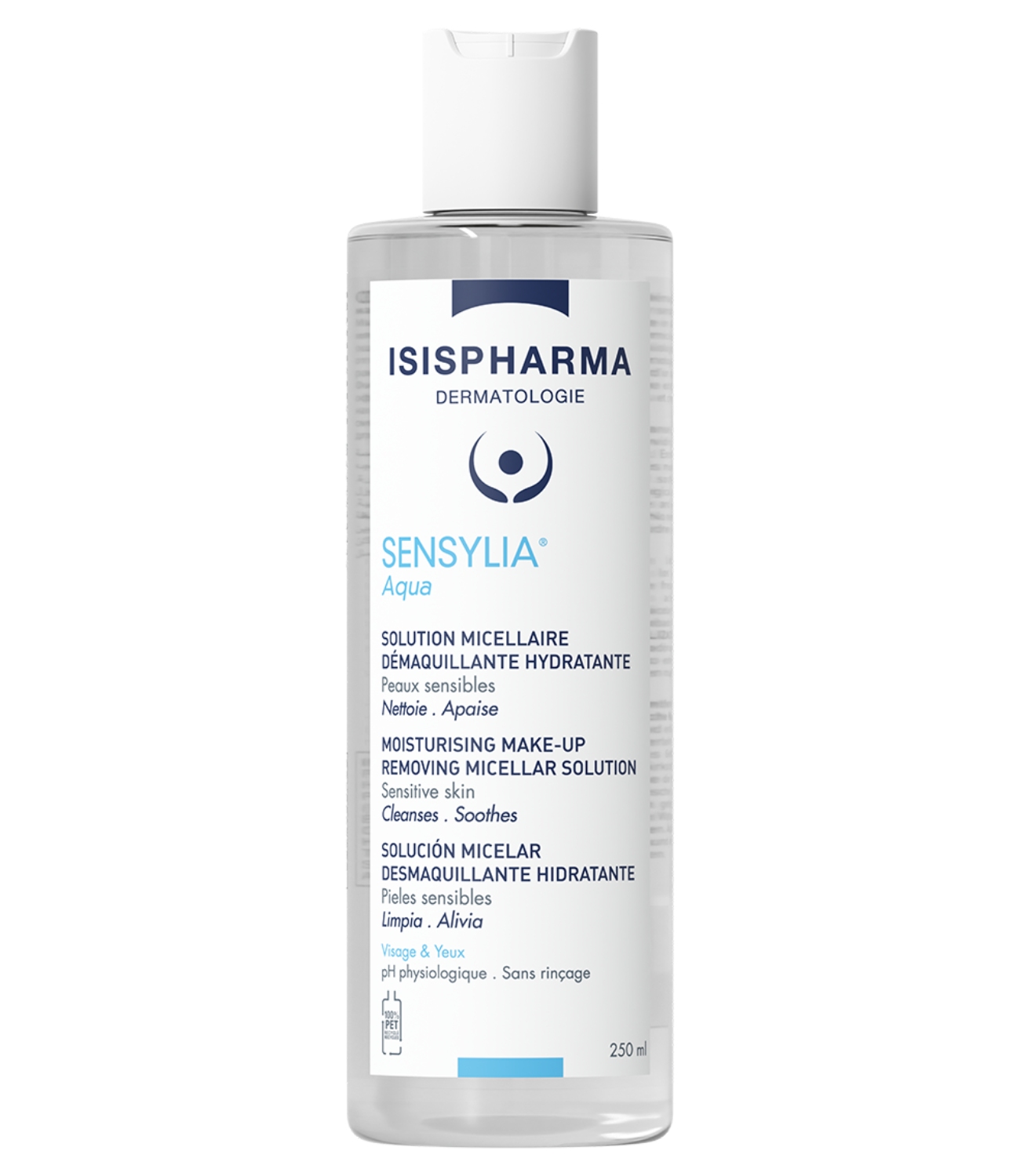 ISISPHARMA SENSYLIA SOLUCIÓN MICELAR AQUA PARA PIEL SENSIBLE 250ML