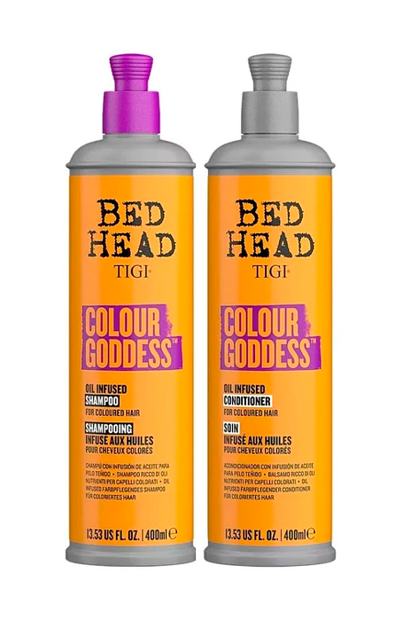 TIGI BED HEAD COLOUR GODDESS SHAMPOO+ACONDICIONADOR 400ML