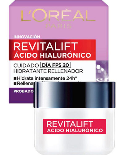 LOREAL CREMA REVITALIFT ACIDO HIALURONICO DIA 50ML