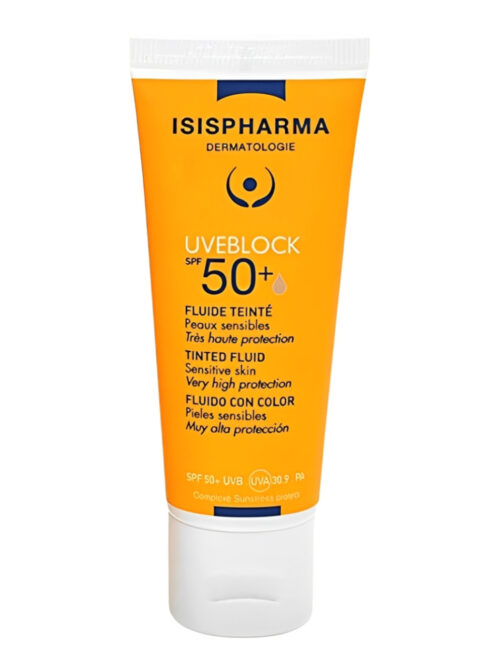 ISISPHARMA UVEBLOCK SPF50+ MEDIUM FLUIDO TINTE 40ML