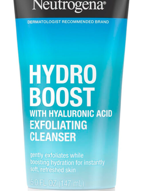NEUTROGENA HYDRO BOOST GENTLE EXFOLIATING DAILY FACIAL 147ML