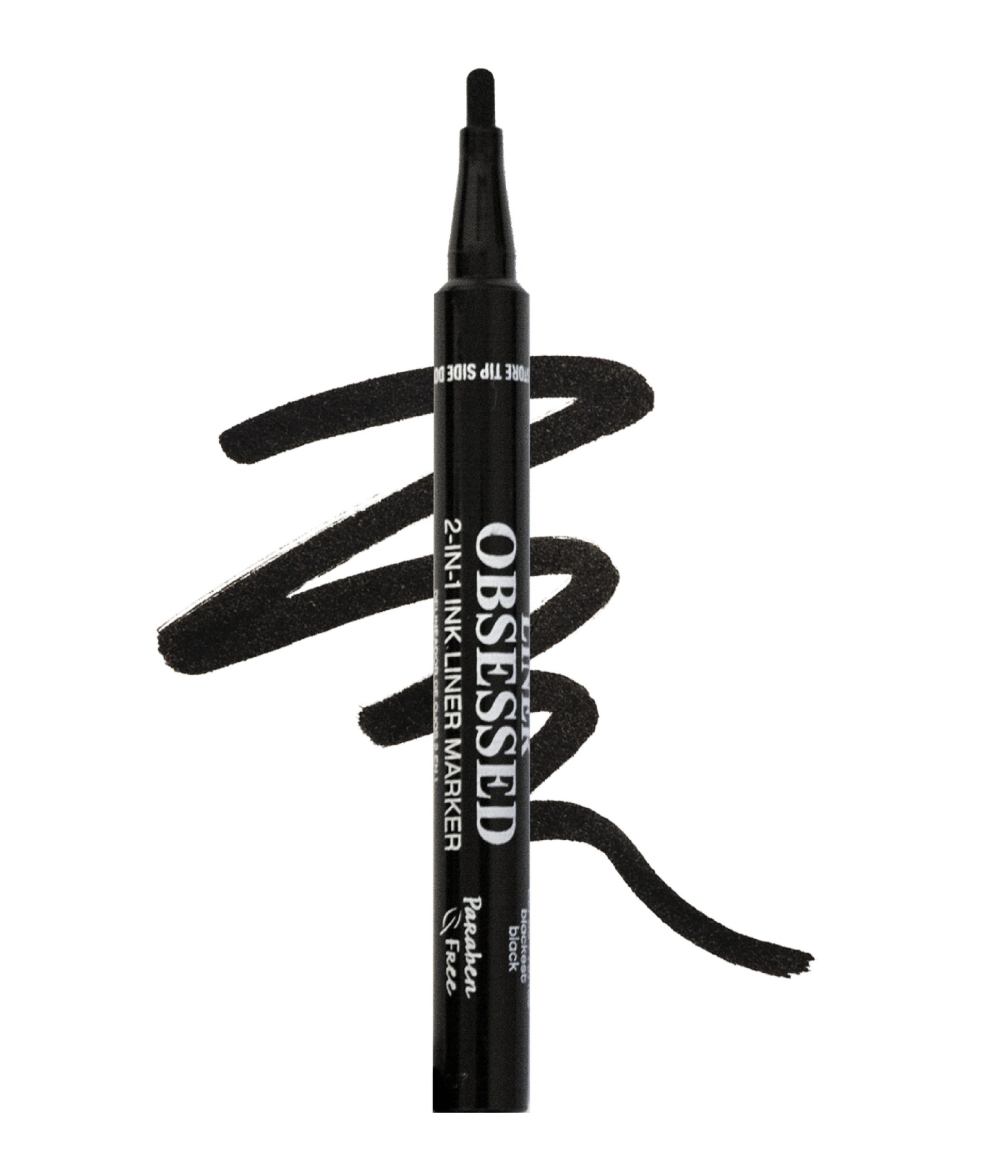 PALLADIO EYE LINER MARKER, DELINEADOR DE OJOS 2 EN 1- 1ML