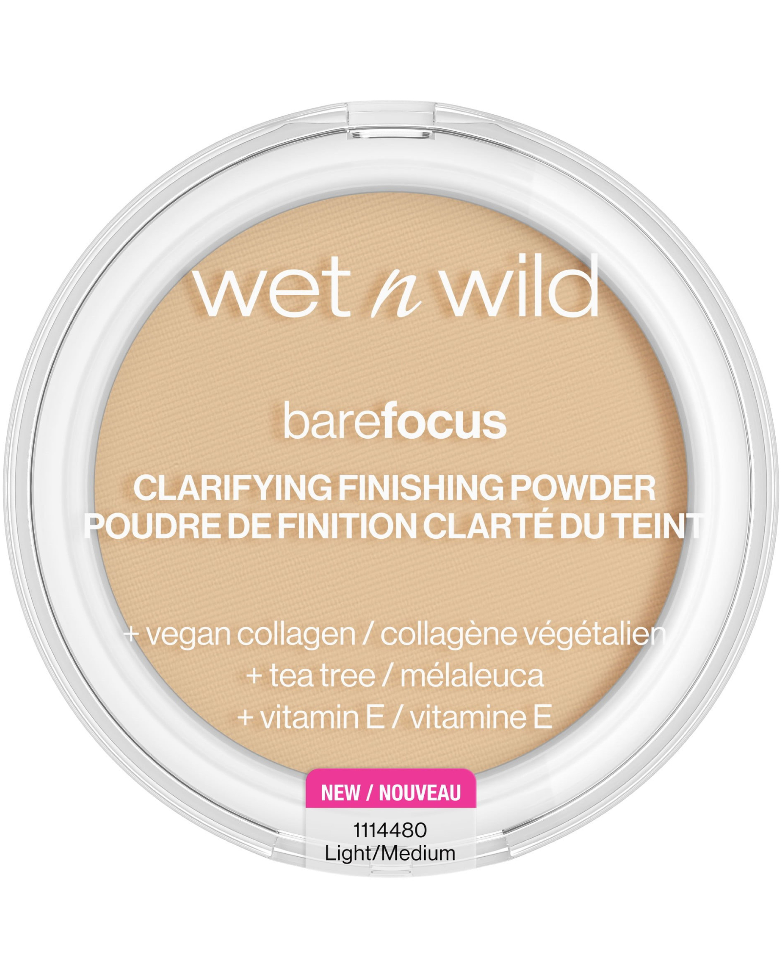 WET N WILD BARE FOCUS CLARIFYING FINISHING POWDER LIGHT ME