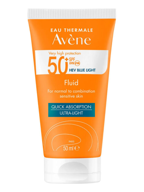 AVENE CLEANANCE SOLAR FPS 50+ PROTECTOR SOLAR CON COLOR PIELES GRASAS 50ML