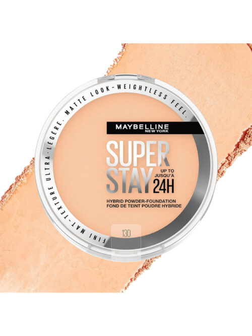 MAYBELLINE SUPER STAY HIBRID BASE EN POLVO 130