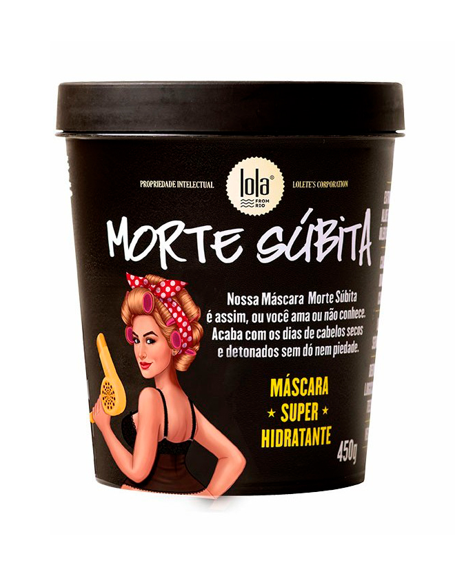 LOLA MORTE MASCARILLA SUPER HIDRATANTE MORTE SÚBITA 450GR