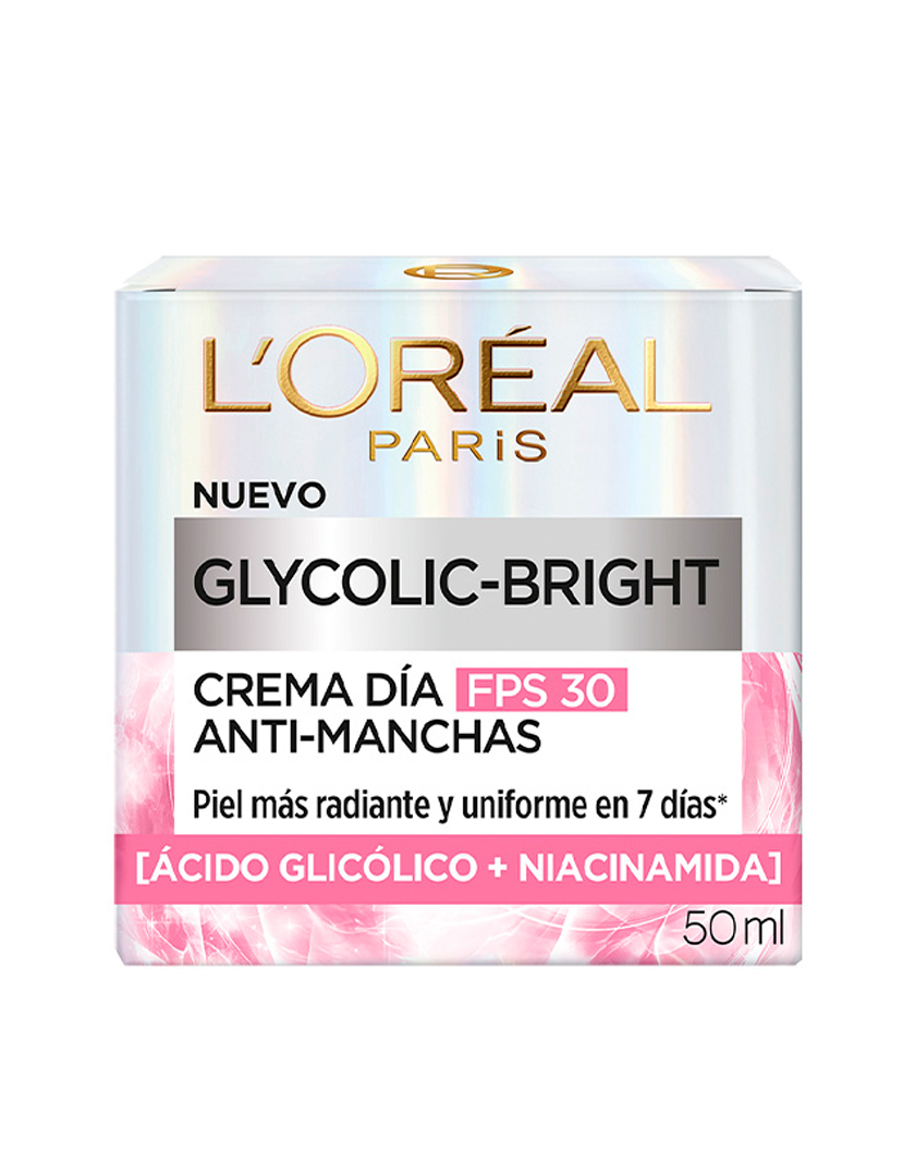 LOREAL GLYCOLIC CREMA FACIAL DIA FPS 30 50ML - Imagen 2