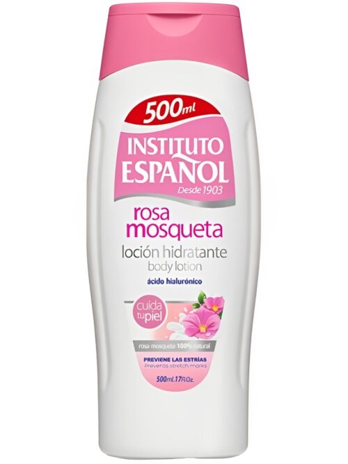 INSTITUTO ESPAÑOL LOCIÓN HIDRATANTE DE ROSA MOSQUETA 500ML