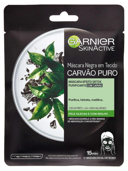 GARNIER SKIN ACTIVEMASCARILLA PURE CARBÓN EFECTO DETOX
