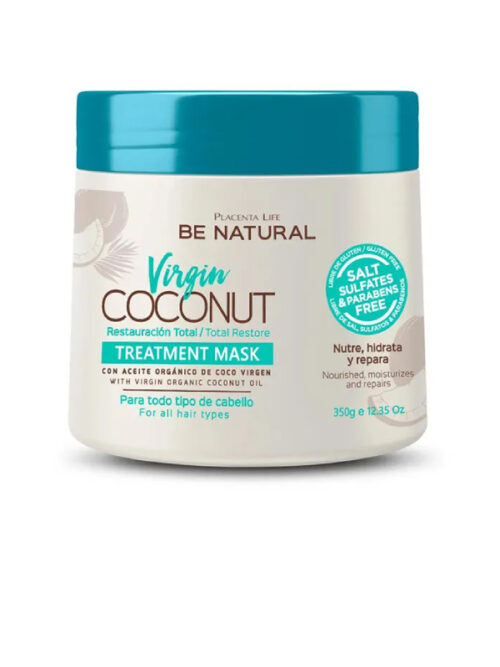 BE NATURAL VIRGIN COCONUT MASCARILLA DE TRATAMIENTO 350G