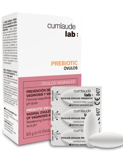 CUMLAUDE LAB PREBIOTIC 10 ÓVULOS VAGINALES