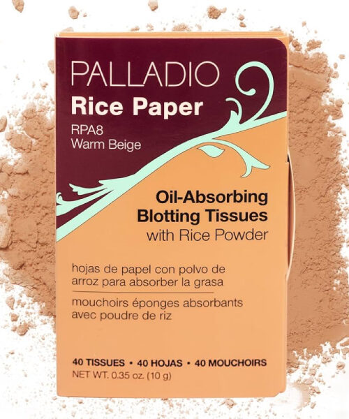 PALLADIO RICE PAPER FACIAL TISSUES FOR OILY SKIN 10G